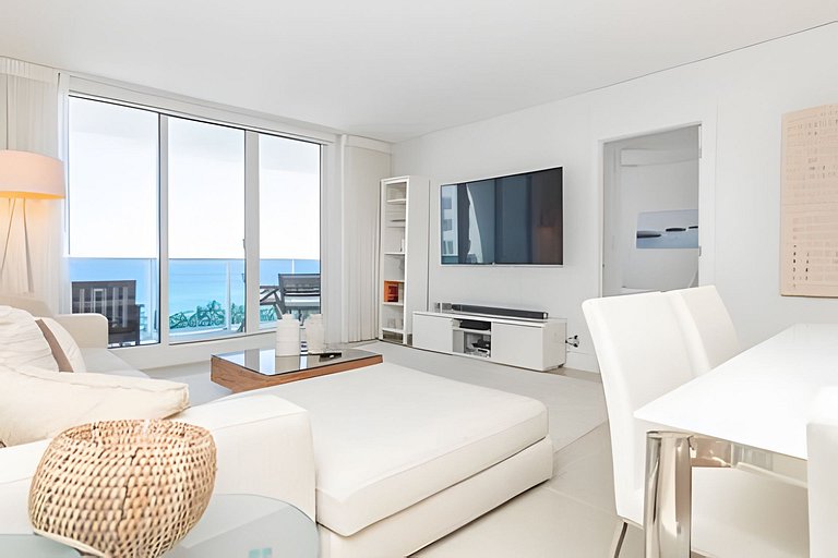 Beachfront Escape | 2BR | Balcony & Ocean View