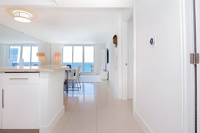 Beachfront Escape | 2BR | Balcony & Ocean View