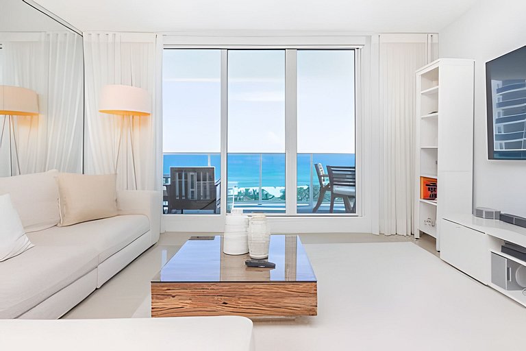 Beachfront Escape | 2BR | Balcony & Ocean View