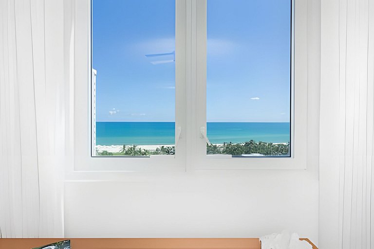Beachfront Escape | 2BR | Balcony & Ocean View